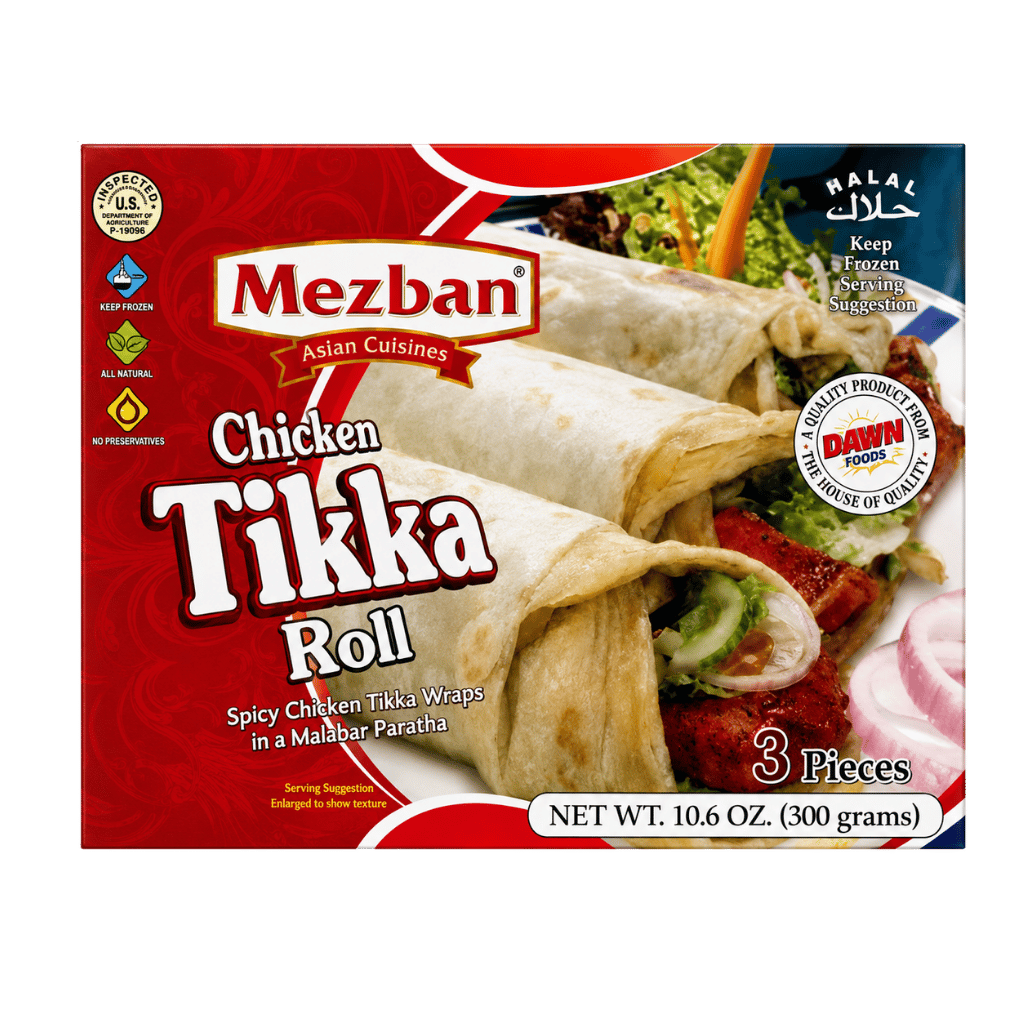 Mezban Chicken Tikka Roll 3 pcs buy online USA - 1